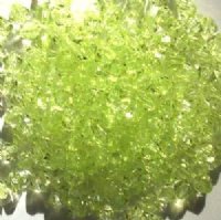 200 6mm Acrylic Faceted Bicone Lime